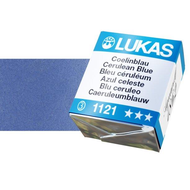 Lukas 1862 PRO akvarel boja u kockiCerulean Blue