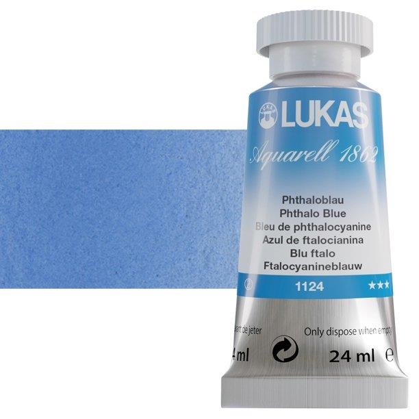 Lukas 1862 PRO akvarel boja 24 mlPhthalo Blue