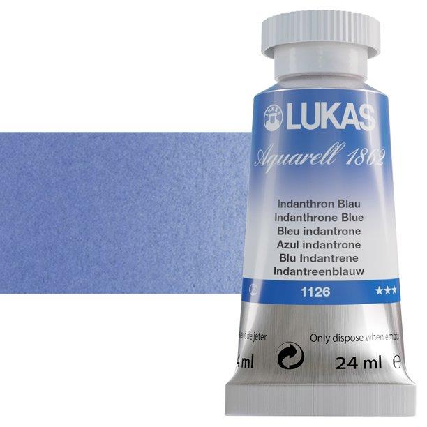Lukas 1862 PRO akvarel boja 24 mlIndanthrone Blue