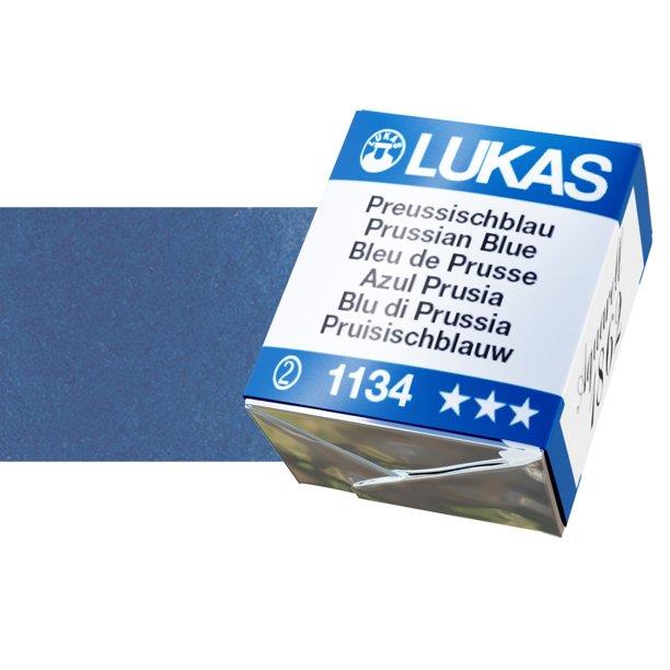 Lukas 1862 PRO akvarel boja u kockiPrussian Blue