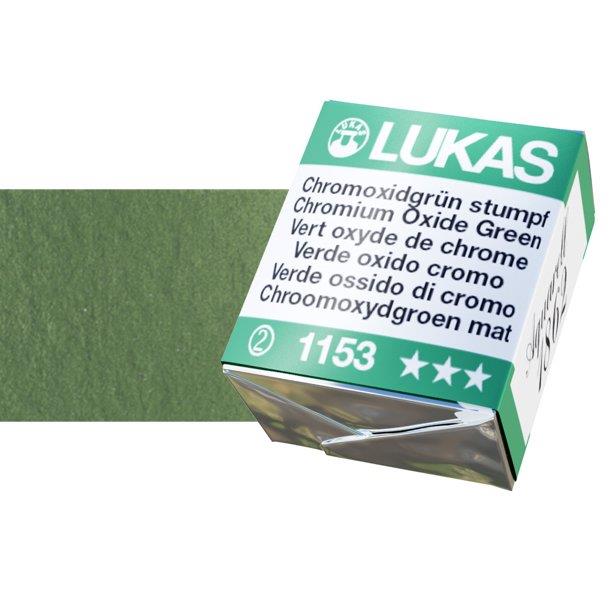 Lukas 1862 PRO akvarel boja u kockiOxide of Chromium