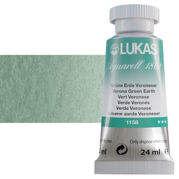 Lukas 1862 PRO akvarel boja 24 mlVerona Green Earth