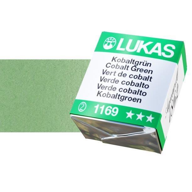 Lukas 1862 PRO akvarelna barva tabletka Cobalt Green