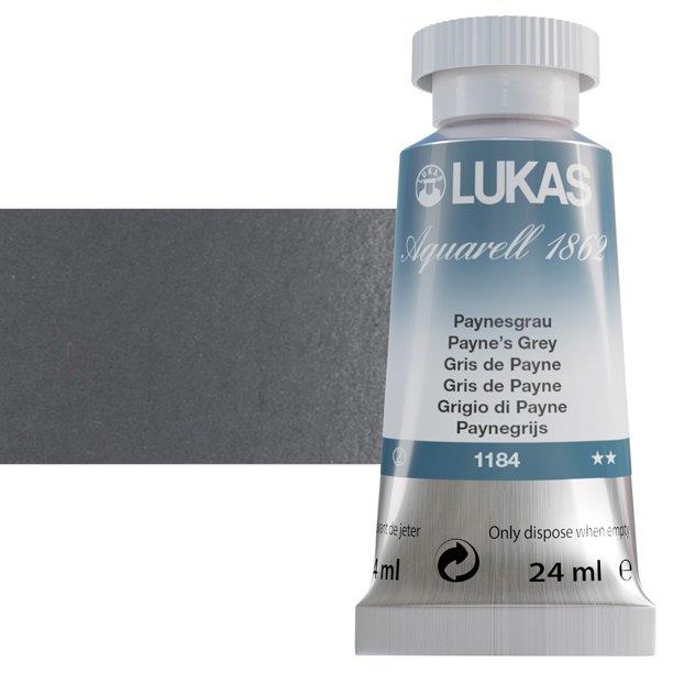 Lukas 1862 PRO akvarel boja 24 mlPayne's Grey