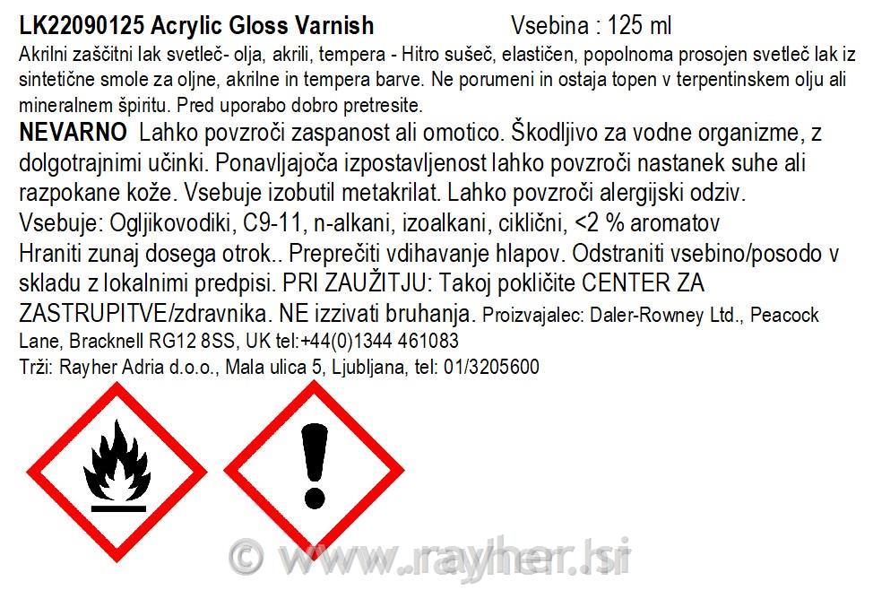 Lukas akrilni zaštitni lak sjajni 125 ml