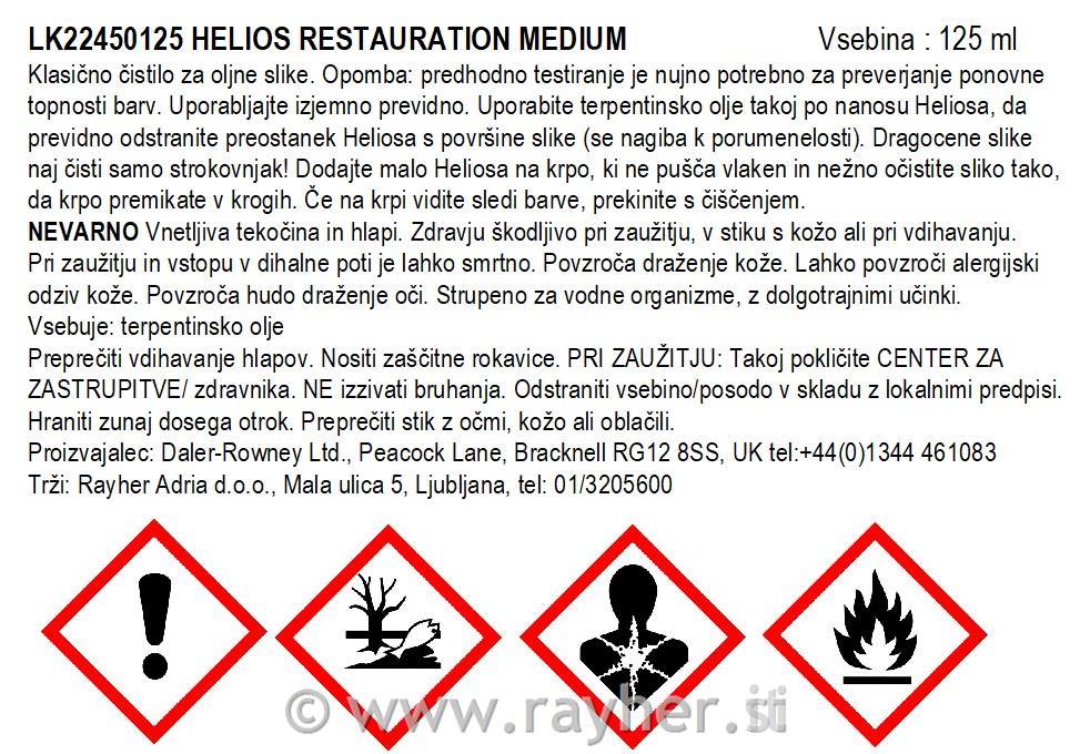 Lukas restauratorski medij 125 ml