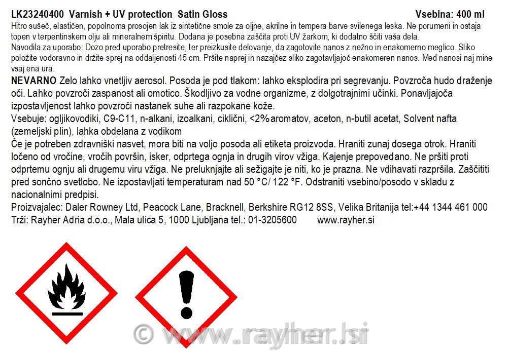 FIRNEŠ + UV zaštita 400 ml