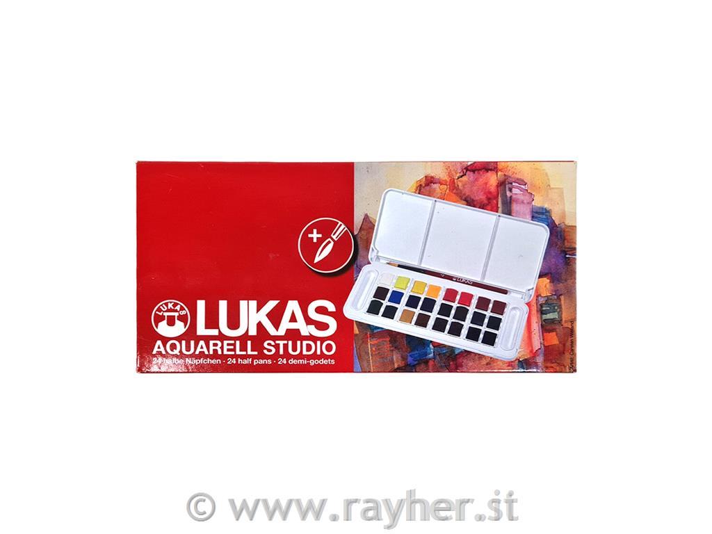 Lukas Studio akvarel boje 24 kockaTravel