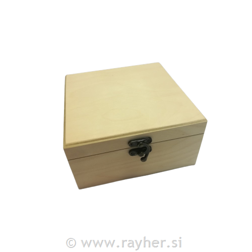 Drvena kutija 160x160 mm