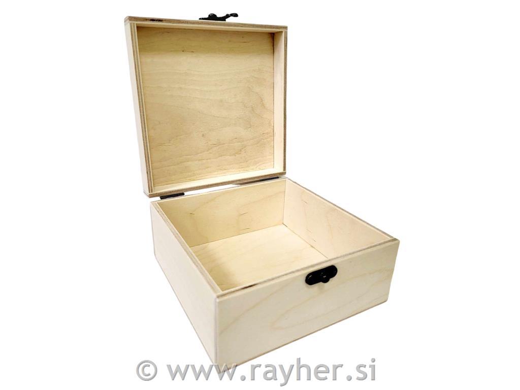 Drvena kutija 160x160 mm