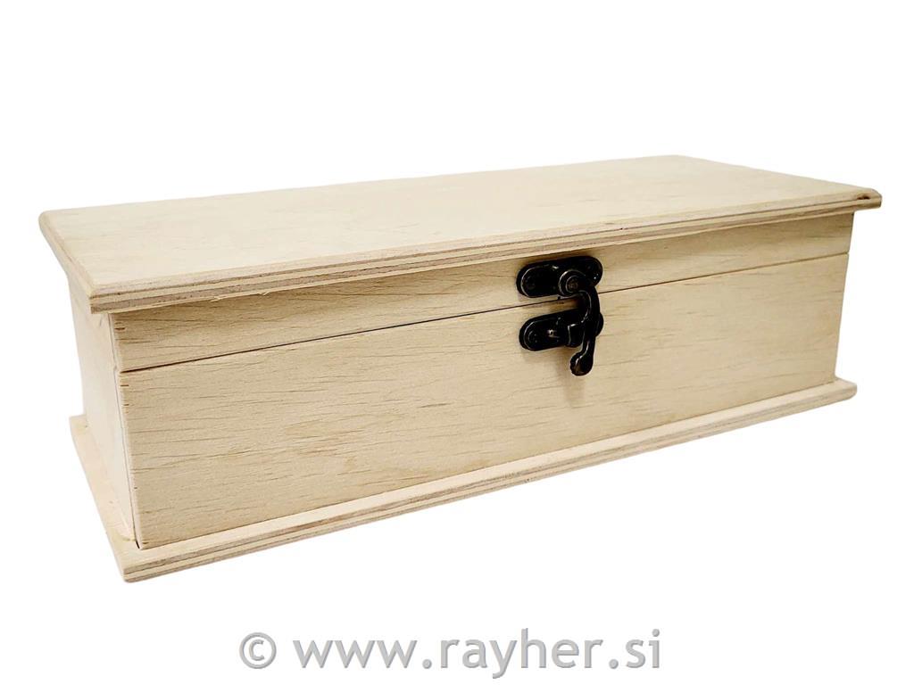 Drvena kutija 240x100 mm