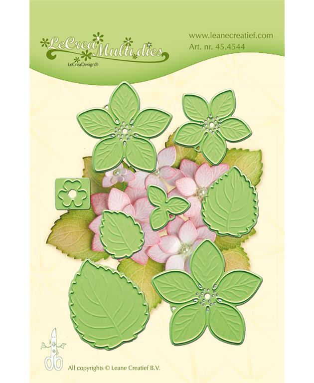 Hydrangea cut and embossing die