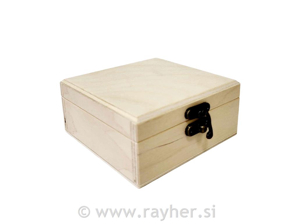 Drvena kutija 100x100 mm