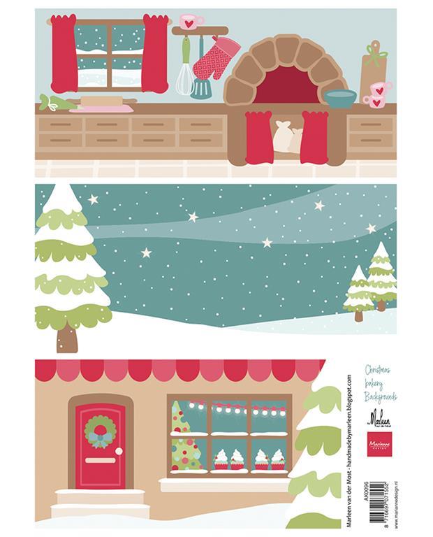 Decoupage slike: Christmas Bakery