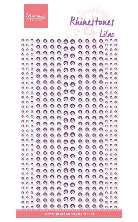 Rhine stones: Lilac