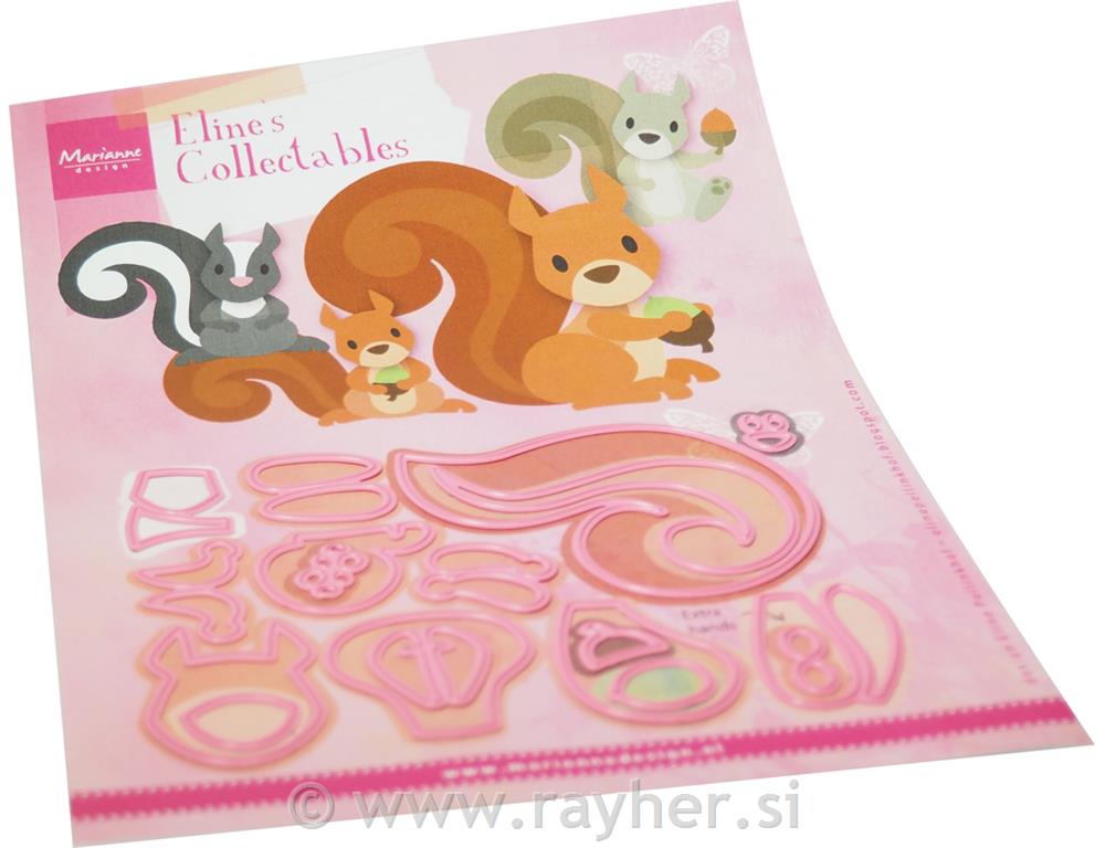 Rezač MD Collectable: Vjeverica i tvor