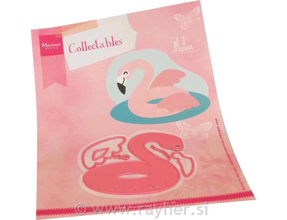 Rezač MD Collectable: Plivački prsten,Flamingo
