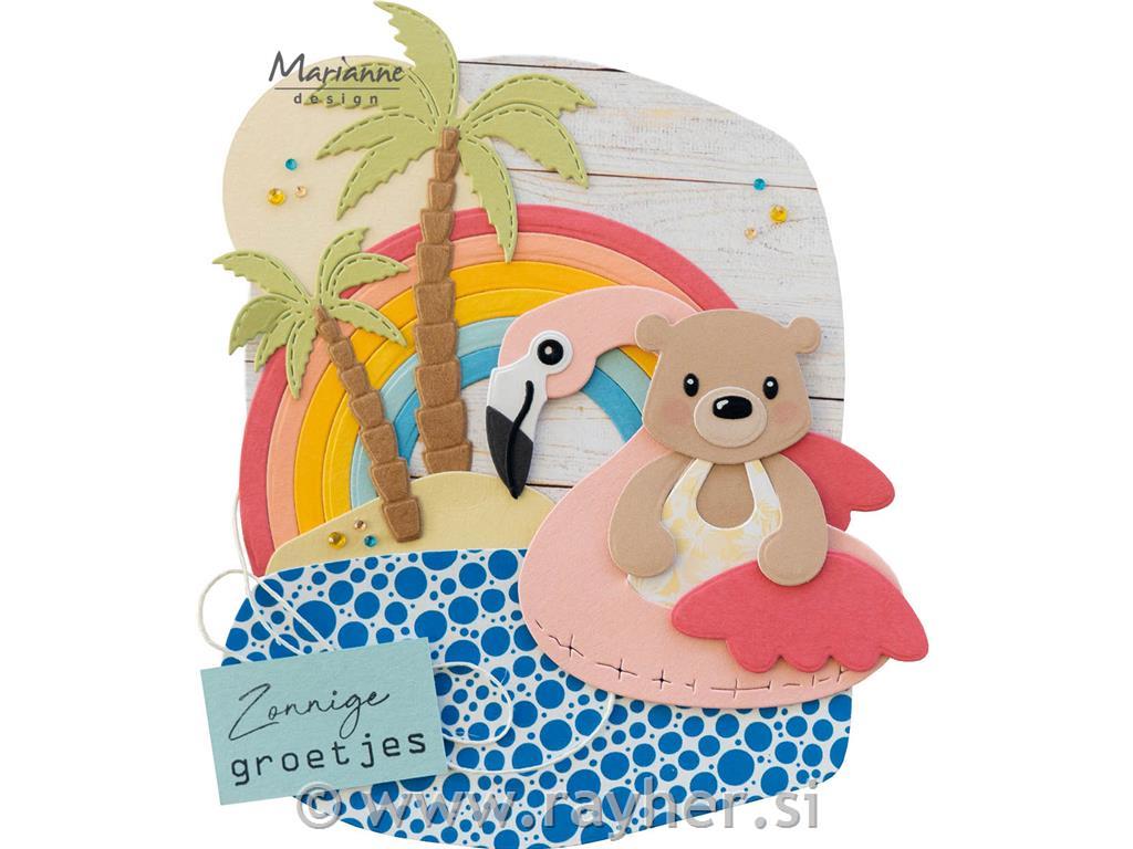 Rezač MD Collectable: Plivački prsten,Flamingo