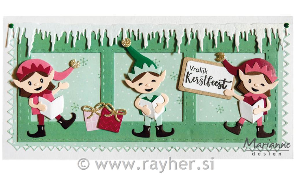 Rezač MD Collectable: Božićni vilenjaci