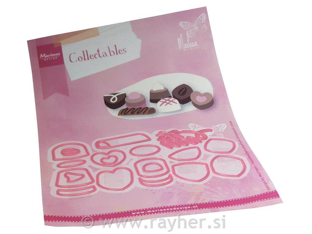 Šablona MD Collectable: Čokoladne praline