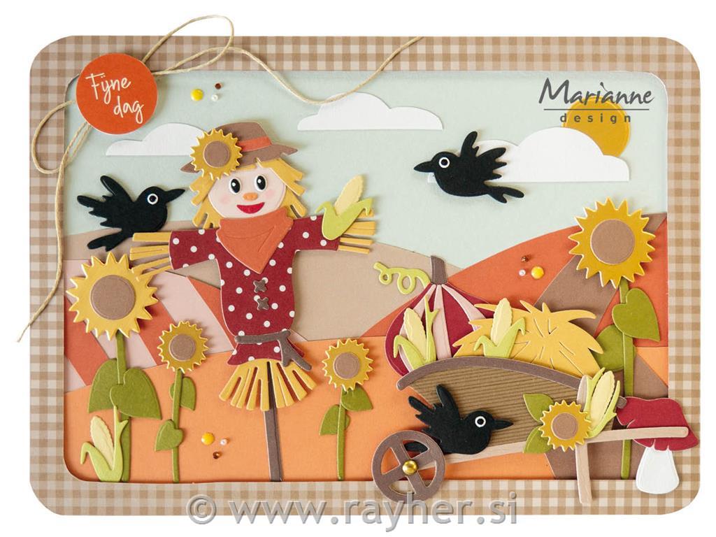 Collectable die: Scarecrow