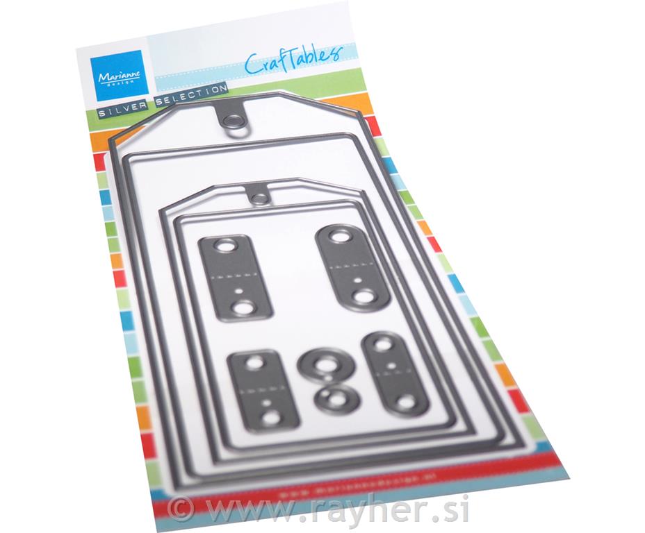 Craftable Die: Slimline - Tags