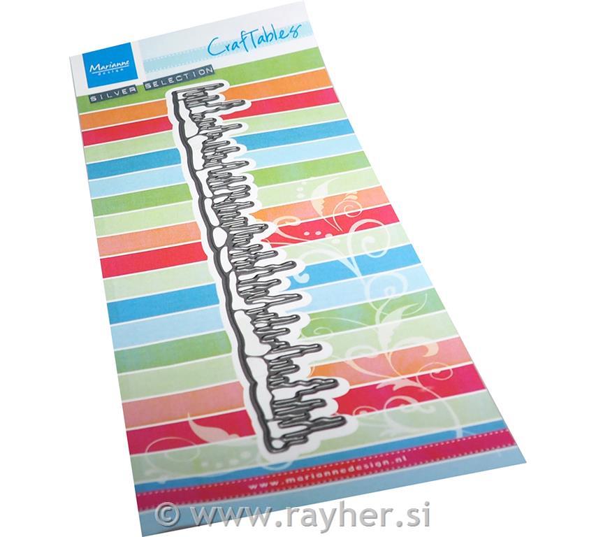 Šablona MD Craftable: Ledene sveče