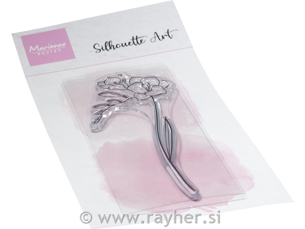 Clear Stamp: Freesia