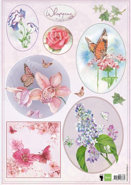 Decoupage slike, Proljetno cvijeće 2