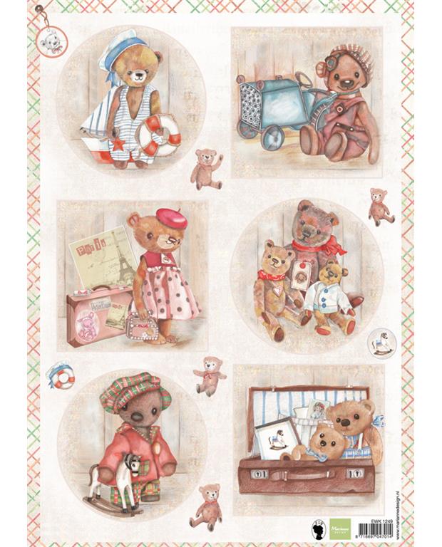 Decoupage slike, Medo 1