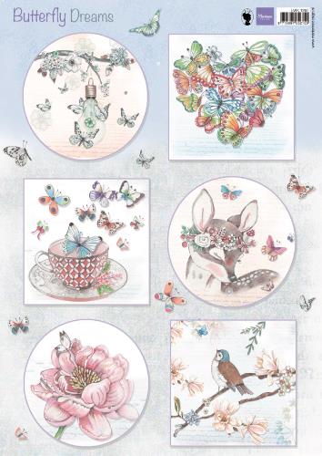 Decoupage paper: Butterfly Dreams