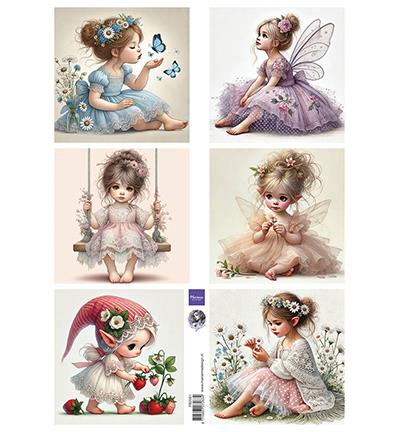 Decoupage slike: Sweet Fairies