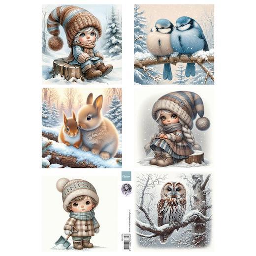 Decoupage slike: Dreamy Winter