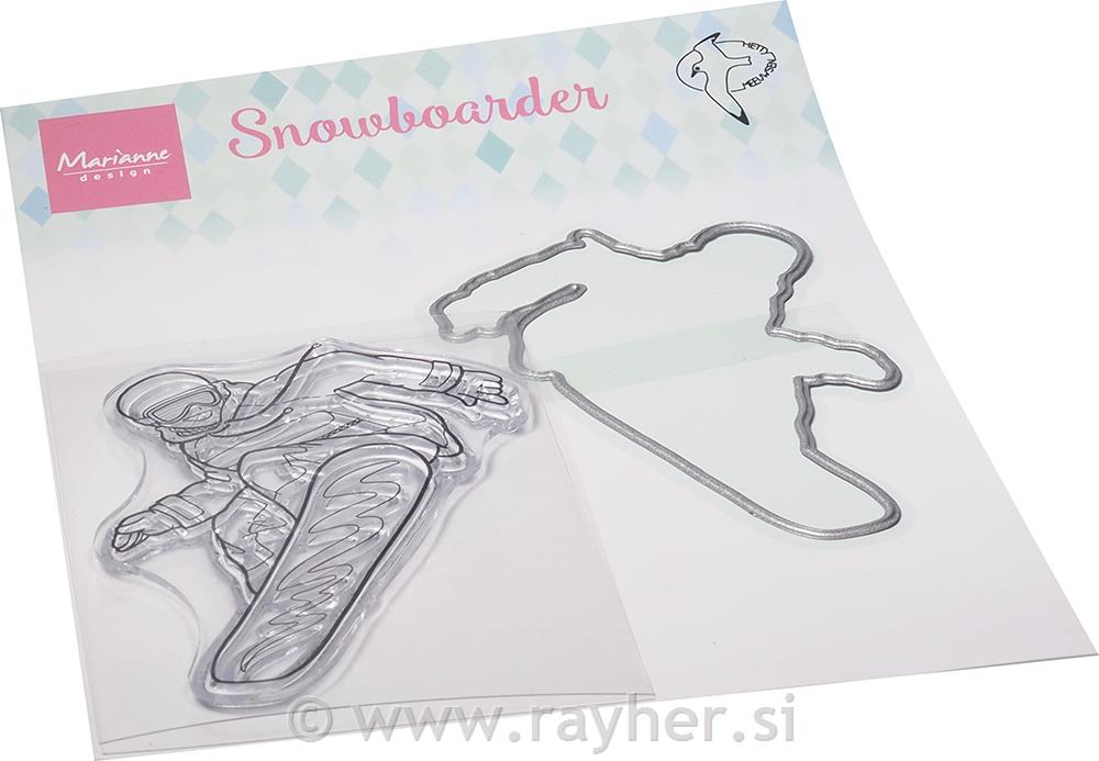 Pečat i rezač MD: Snowboarder