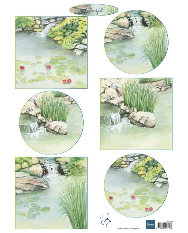 Decoupage slike, Tiny's Ribnjak