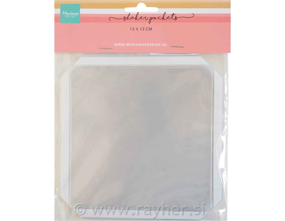 Prozirni dodatak za šejker, 13 x 13 cm