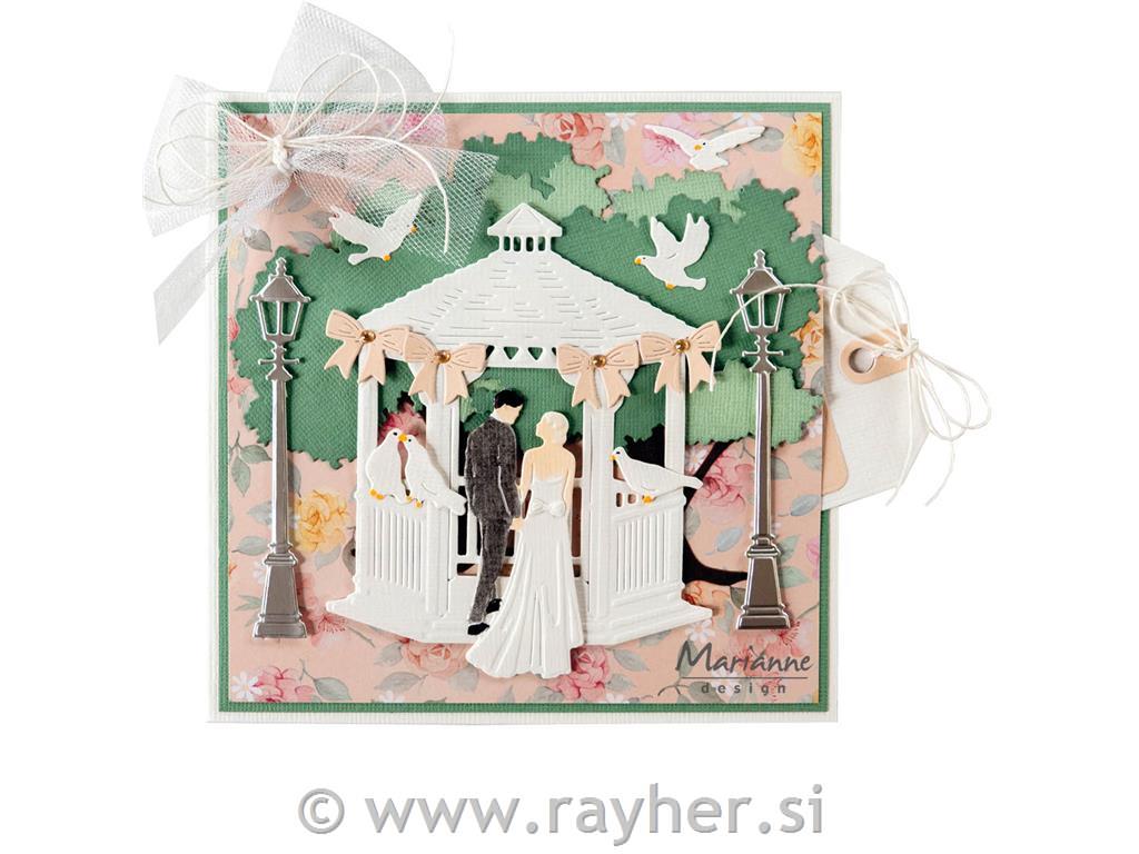Rezač MD Creatable: Romantični paviljon