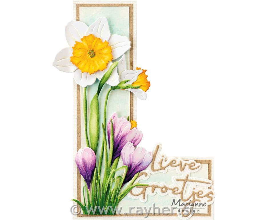 Rezač MD Creatable: Narcisi