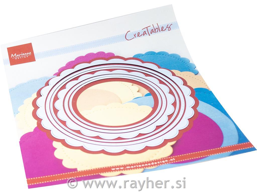 Rezač MD Creatable: Nazubljeni krugovi