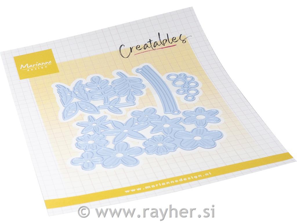 Rezač MD Creatable: Flower garden