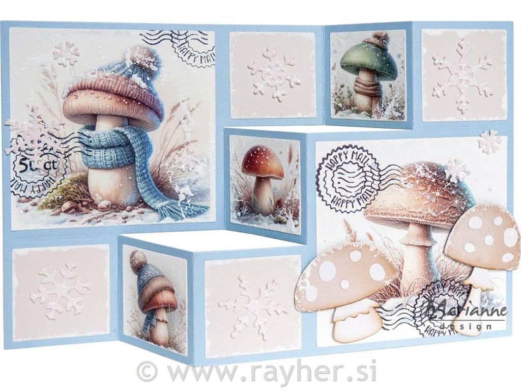 Rezač MD Creatable: Osnova za karticu -Stepenice