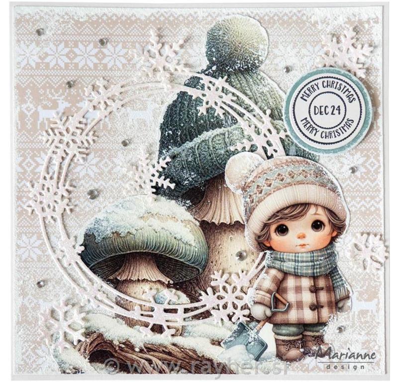 Rezač MD Creatable: Kristali leda - Krug