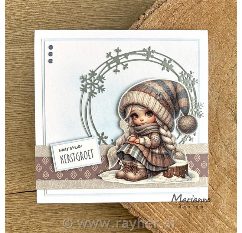 Rezač MD Creatable: Kristali leda - Krug