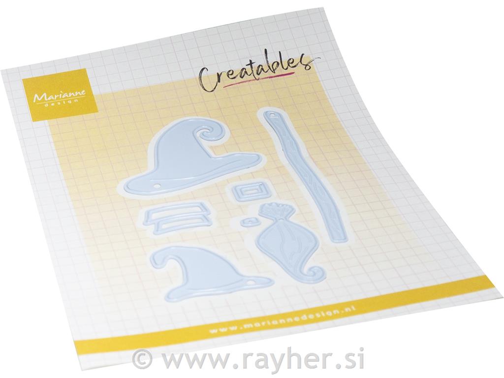 Rezač MD Creatable: Vještičji šeširi imetla