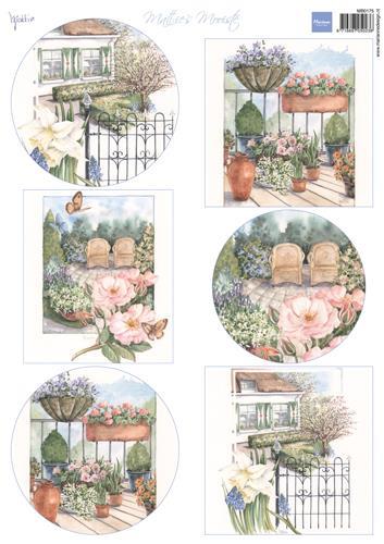 Mattie's mooiste: Gardendecoupage paper