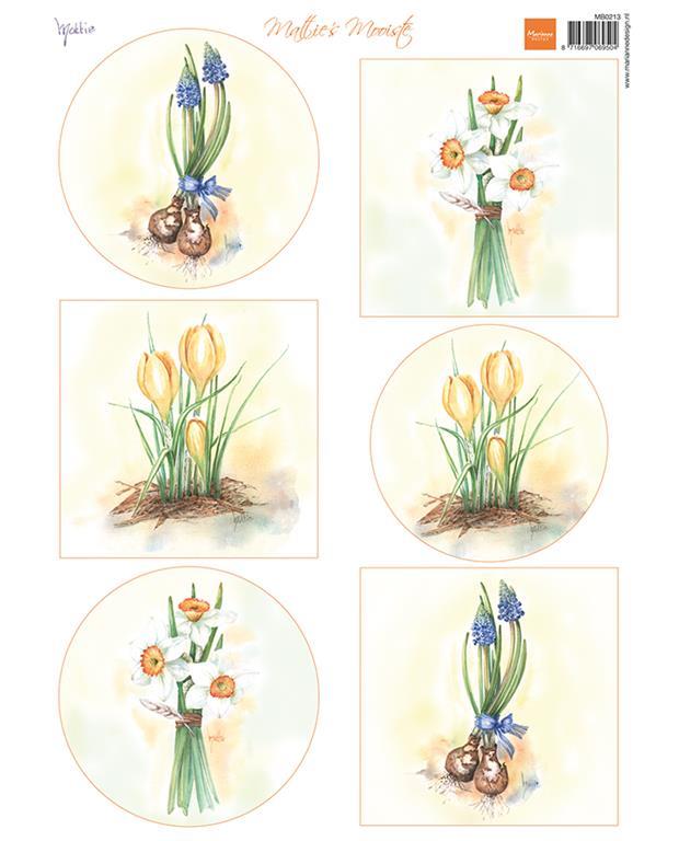 Decoupage slike: Flower Bulbs
