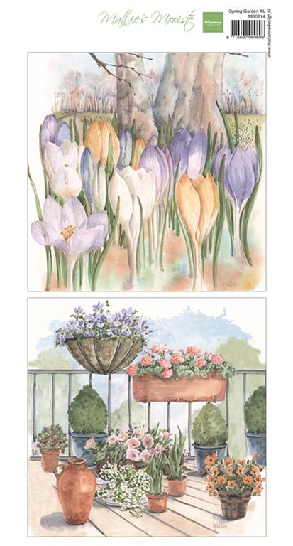 Decoupage slike: Spring Garden