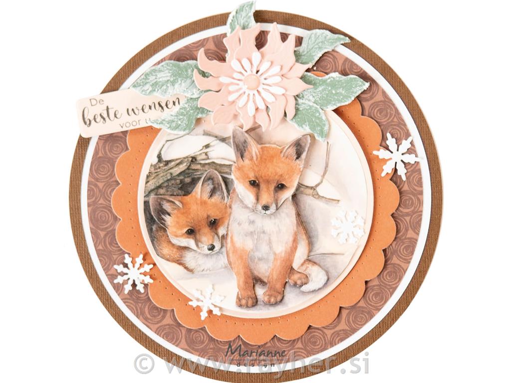 Decoupage slike: Vjeverica