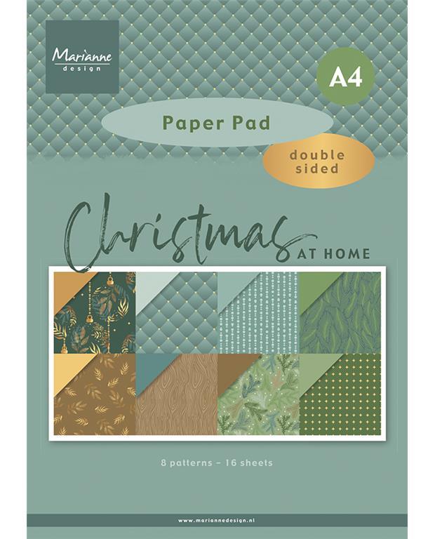 Set papirjev: Christmas at home