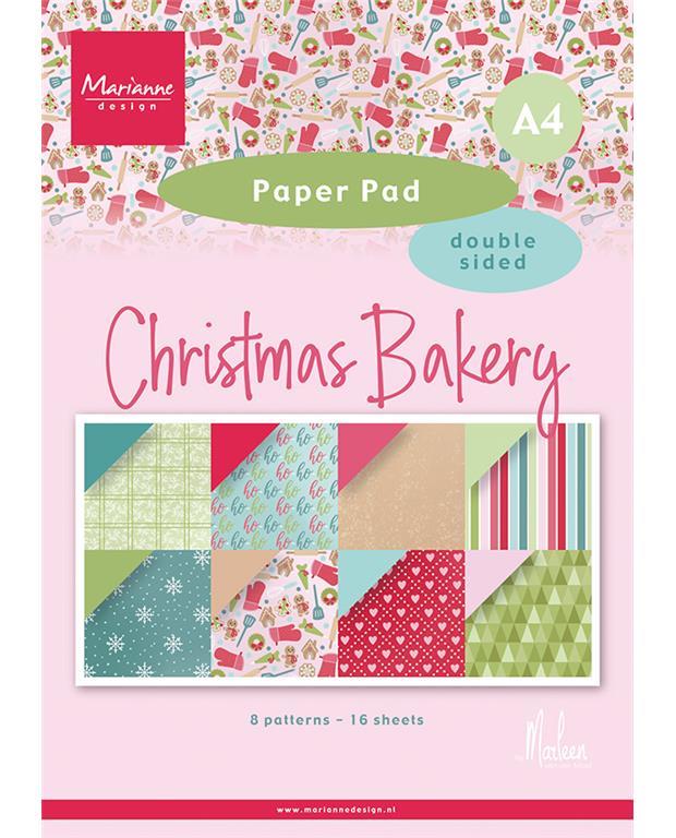 Set papirjev: Christmas bakery